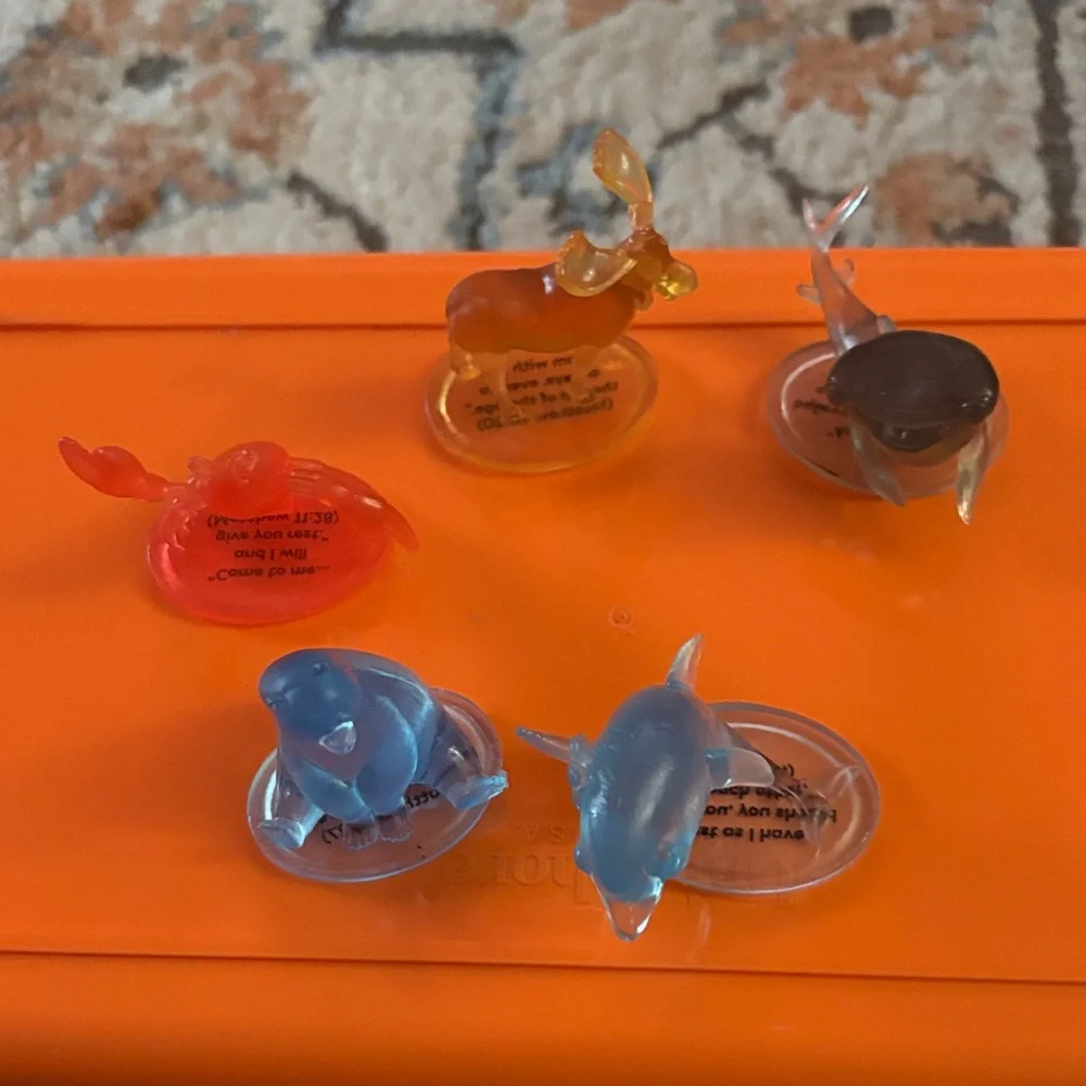 Colorful Fish 6 Toys Set